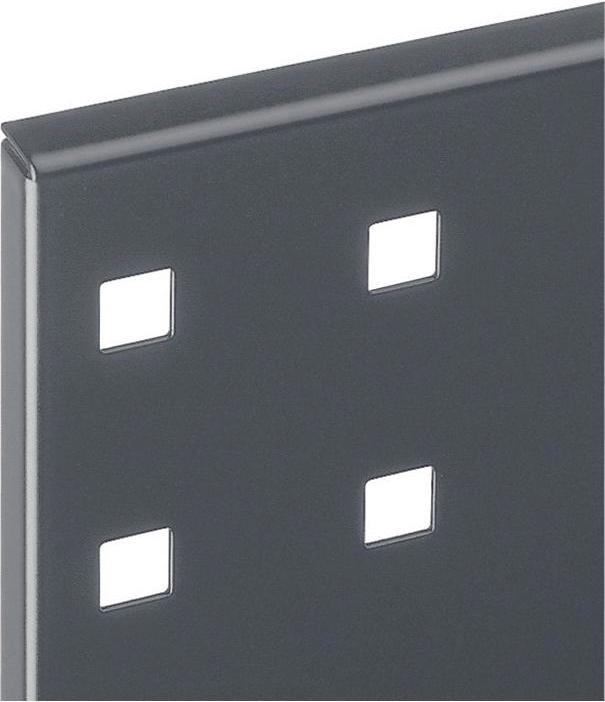 Actual product image Rasterplan Perforated panel W450xL500mm anthracite grey, RAL 7016