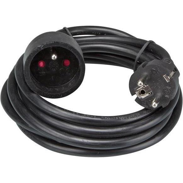 Thumbnail - Velleman, Verlängerungskabel, VERLÄNGERUNGSKABEL - 3 m - SCHWARZ - 3G1.5 - STECKER-TYP E (FRANZÖSISCHES SYSTEM) (3 m, CE...