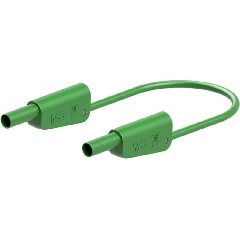 Stäubli, Messleitung, SLK-4A-S10 Messleitung ( - ) 100 cm Grün 1 St.