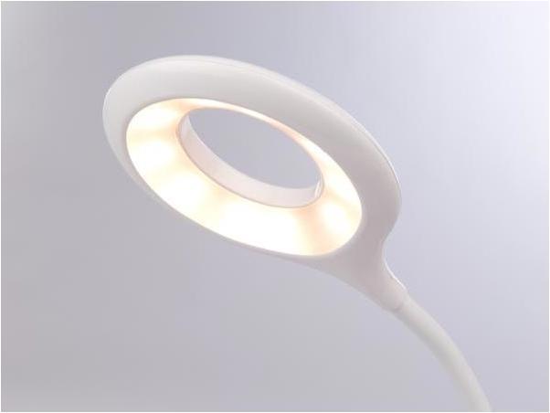 Image du produit Velleman Lampe De Bureau LED - Rechargeable - Intensité Variable - 20 Leds - Blanc (250 lm)