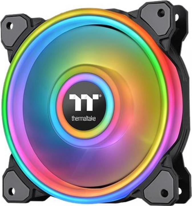 Actual product image Thermaltake Riing Quad 12 RGB PWM Single Pack (no controller) (120 mm, 1 x)
