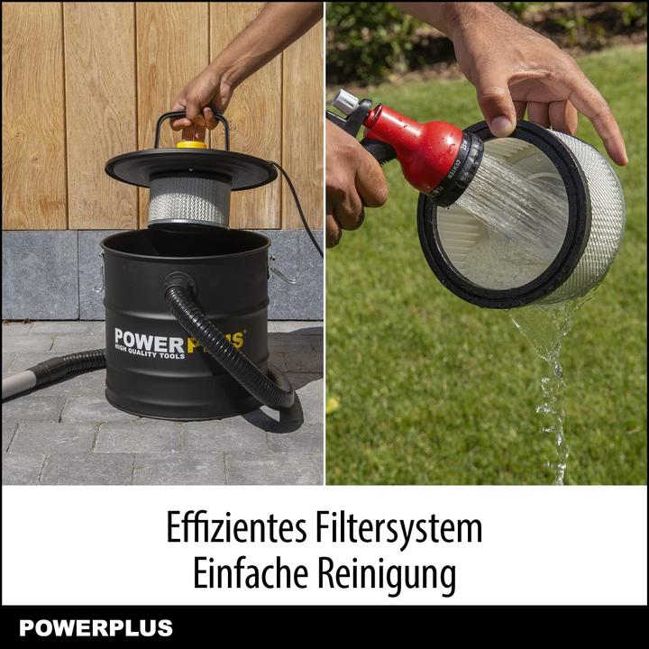 Immagine prodotto Powerplus Aspiratore per ceneri (Aspirapolvere cenere)
