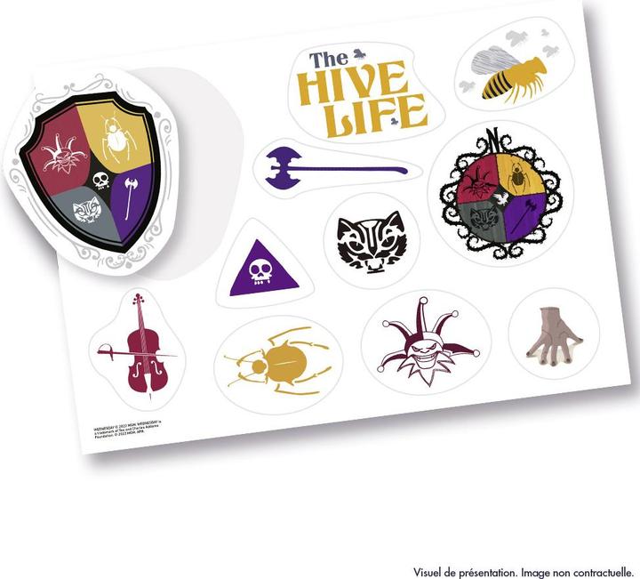 Actual product image Panini Wednesday Gift Set Nevermore Welcome Kit *English Version* (English)