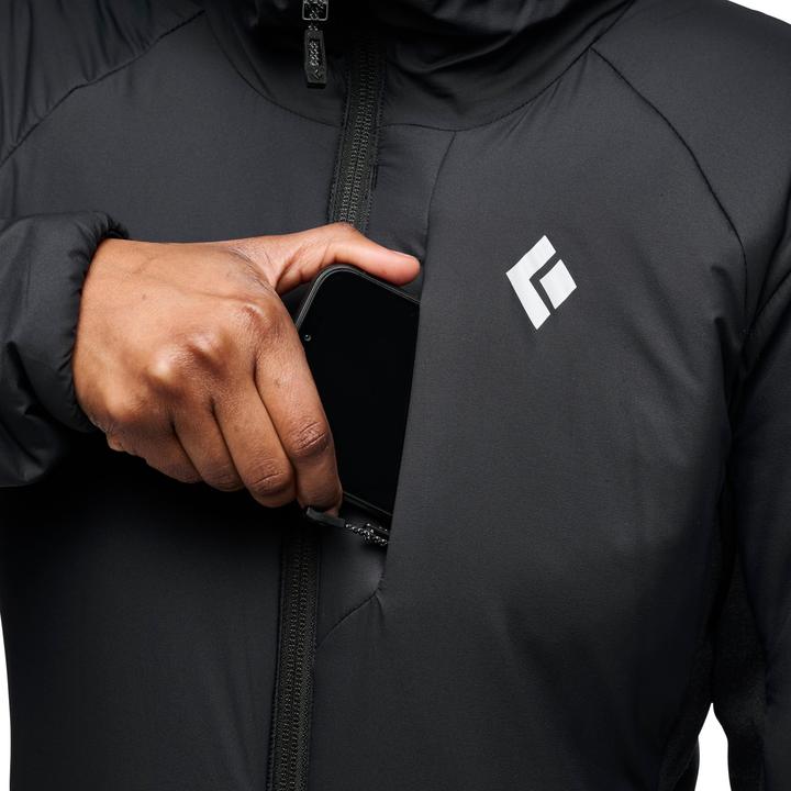 Immagine prodotto Black Diamond Felpa con cappuccio ibrida W First Light (M)