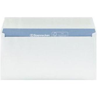 Soennecken, Briefumschlag, Briefumschlag Premium Format des Umschlages: DIN lang Masse: 220 x 110 mm (B x H) (DL, 200 x)