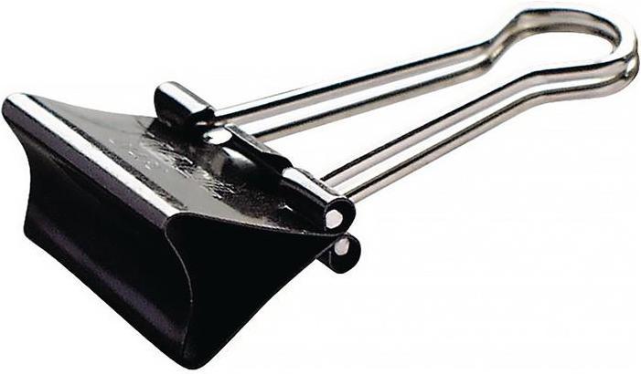 Maul Morsetto nero larghezza 32 mm (12 x)