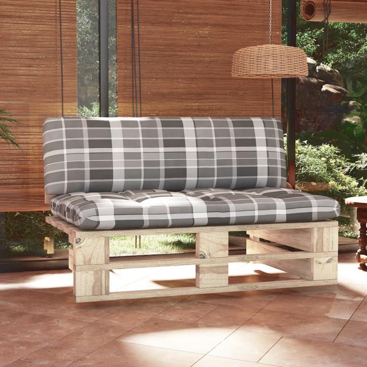 Produktbild vidaXL Paletten-Mittelsofa