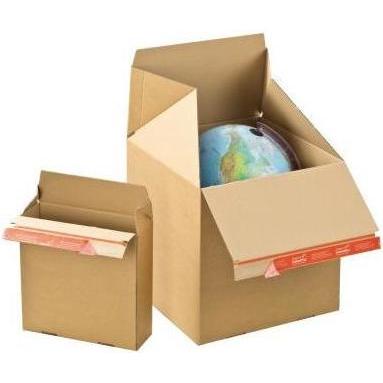 Thumbnail - Colompac, Versandkarton + Versandbox, Versandkarton Eurobox Innenmasse: 29,4 x 38,7 x 9,4 cm (B x H x Werkstoff: Wellpap...