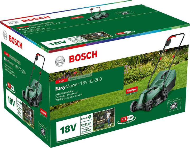 Actual product image Bosch Home & Garden EasyMower 18V-32-200 (Rechargeable battery operated)