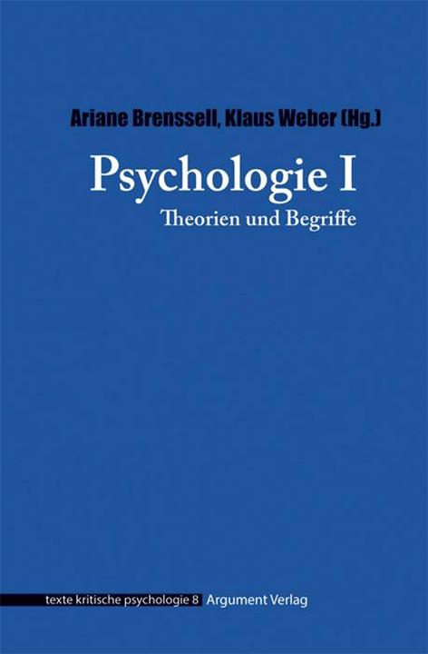 Produktbild Psychologie (Deutsch, Ariane Brenssell, Klaus Weber, 2017)