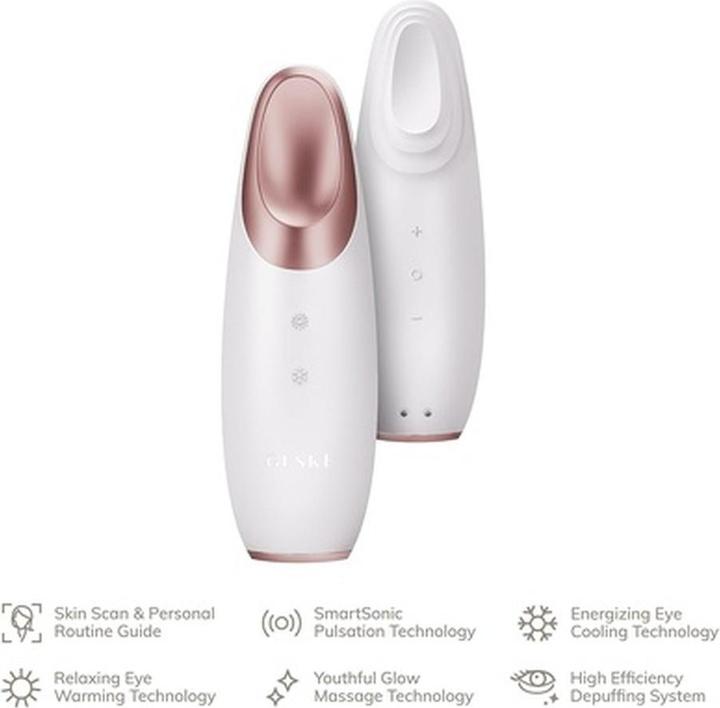 Actual product image Konjac Sponge Masażer do oczu Cool & Warm 6w1 Geske z Aplikacją (starlight)