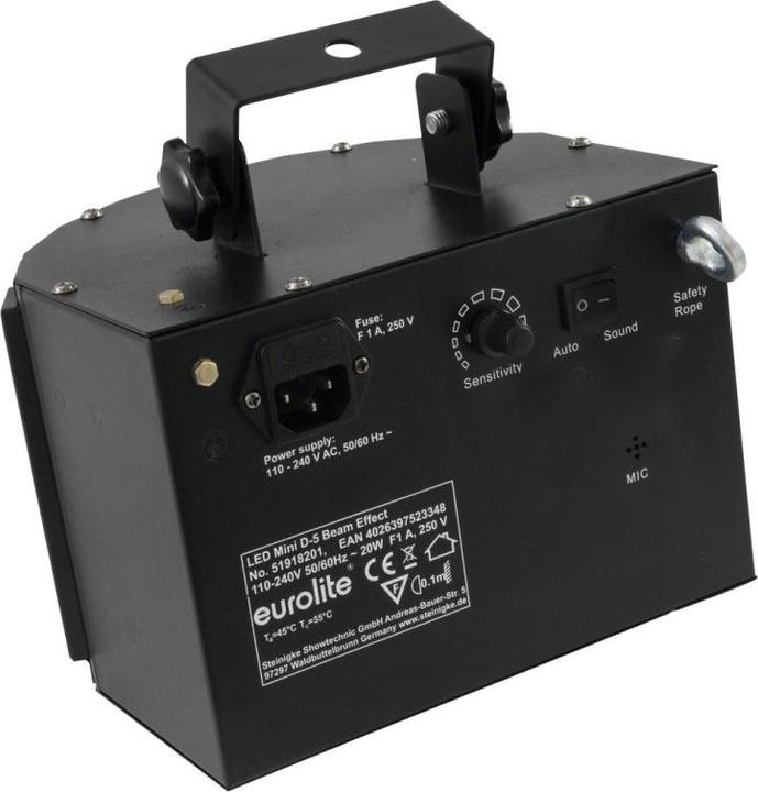 Actual product image Eurolite LED effect spotlight Mini D-5 An (3 W, LED)