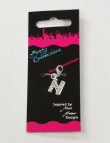 Kögler Party Collection, Buchstabenanhänger N, 3,5cm
