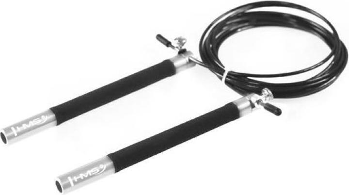 Actual product image HMS Quick jump rope black and silver SK54 (300 cm)