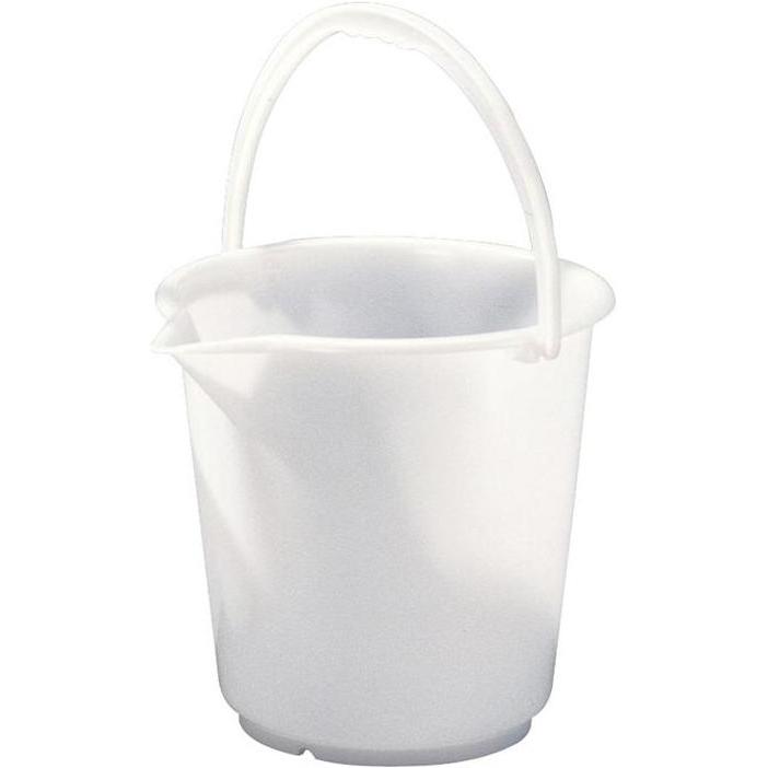 Hünersdorff, Aufbewahrungsbox, Eimer 17,0 l HD-Polyethylen natur Kunststoffbügel Ø 330 mm Höhe 315 mm (17 l)