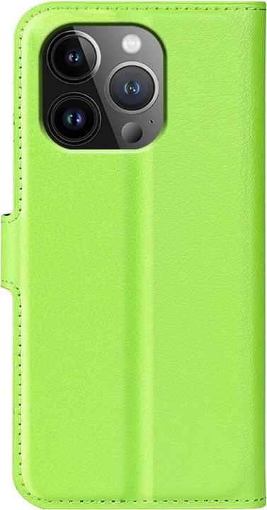 Produktbild Cover-Discount iPhone 15 Pro - Leder Etui Hülle grün (Apple iPhone 15 Pro)