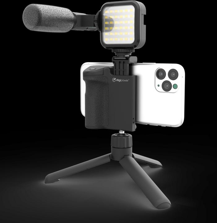 Actual product image DigiPower Vlogging Kit Follow Me (4 parts) (Plastic)