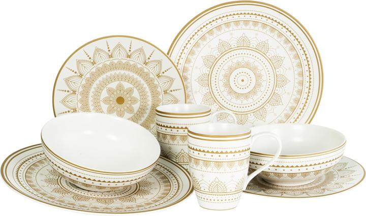 Gold-White