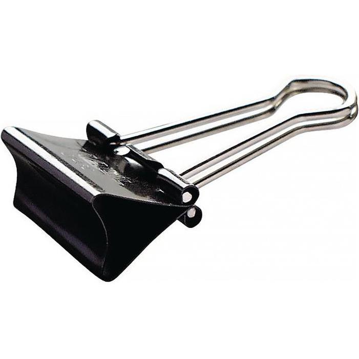 Maul, Büroklammer, Klemmer schwarz Breite 50 mm (12 x)