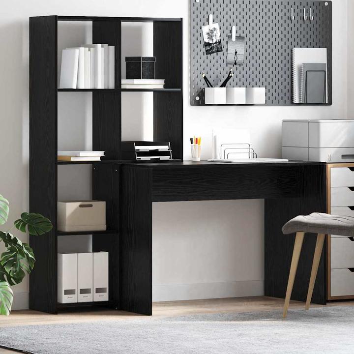 Image du produit vidaXL Schreibtisch für Zuhause (55 x 138.50 x 143 cm)