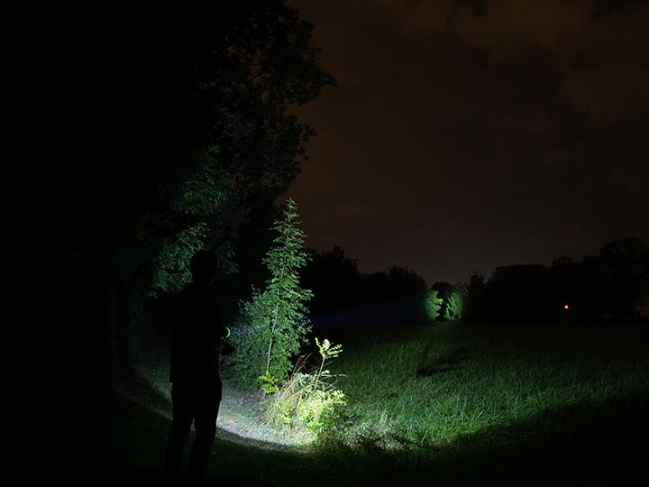 Produktbild Tracer flashlight 3600mAh green (11 cm)