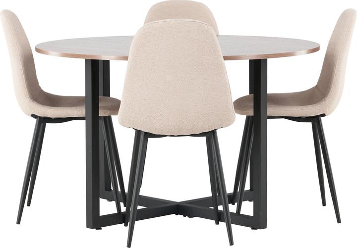 Beige, Black, Walnut