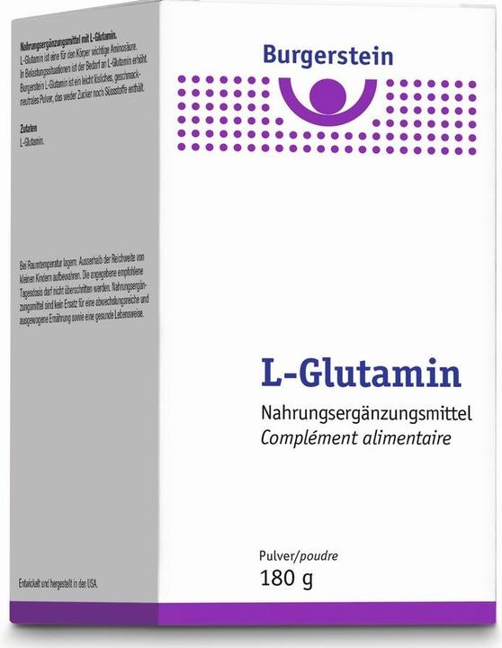 Energie-Label Burgerstein L-Glutamin (1 Stück, Pulver, 180 g)