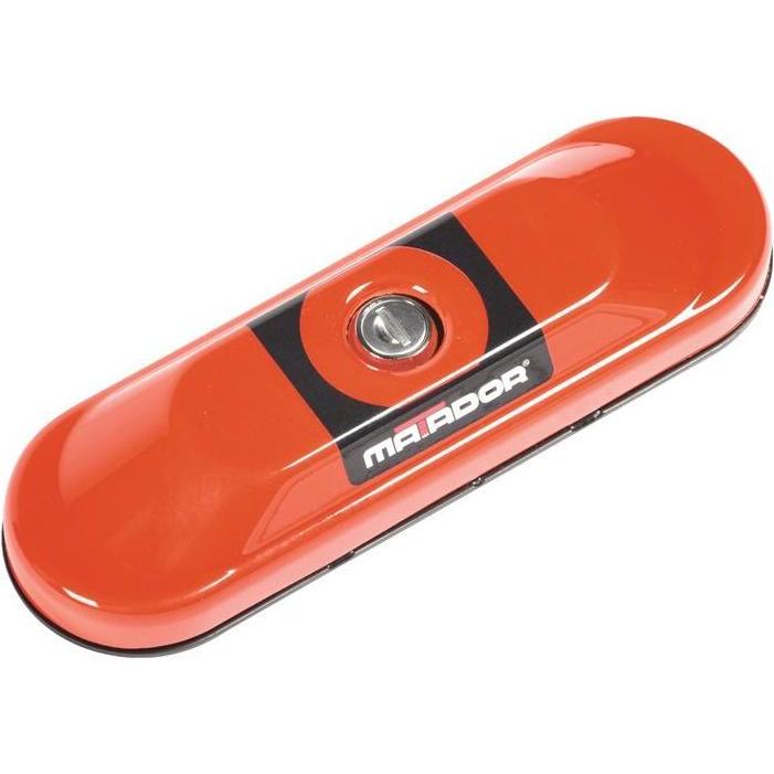 Matador, Attrezzatura per garage, Serratura del vano di carico Bull-Lock Acciaio inossidabile ovale, verniciato a polvere Lato