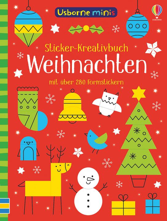 Produktbild Minis - Sticker-Kreativbuch: Weihnachten