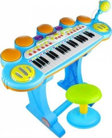 Actual product image Lean Toys Organ Pianinko Keyboard Percussion Stool