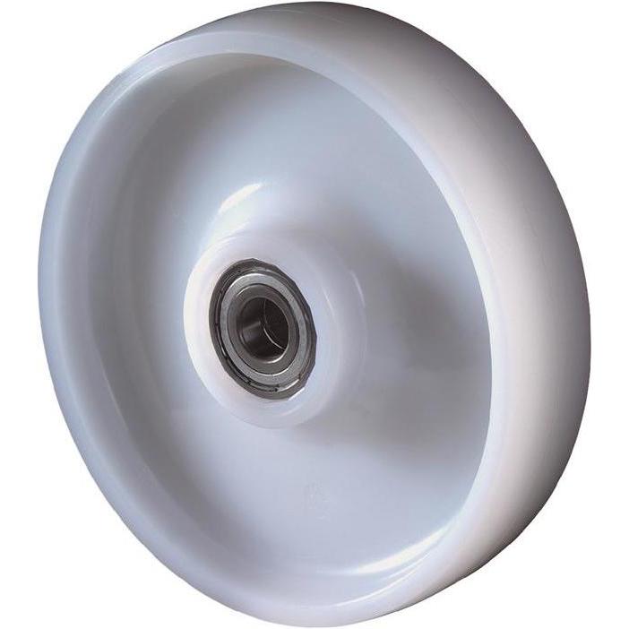 BS Rollen, Möbelrollen, Ersatzrad Rad-Ø 250 mm Tragfähigkeit 1400 kg Polyamid Achs-Ø 25 mm Nabenlänge 60 mm
