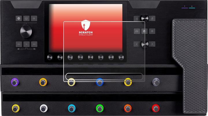 Produktbild upscreen Schutzfolie für Line 6 Helix Stadium XL Displayschutz Displayschutzfolie Folie Klar Transparent (Audiogerät Bildschirm-Schutzfolie)