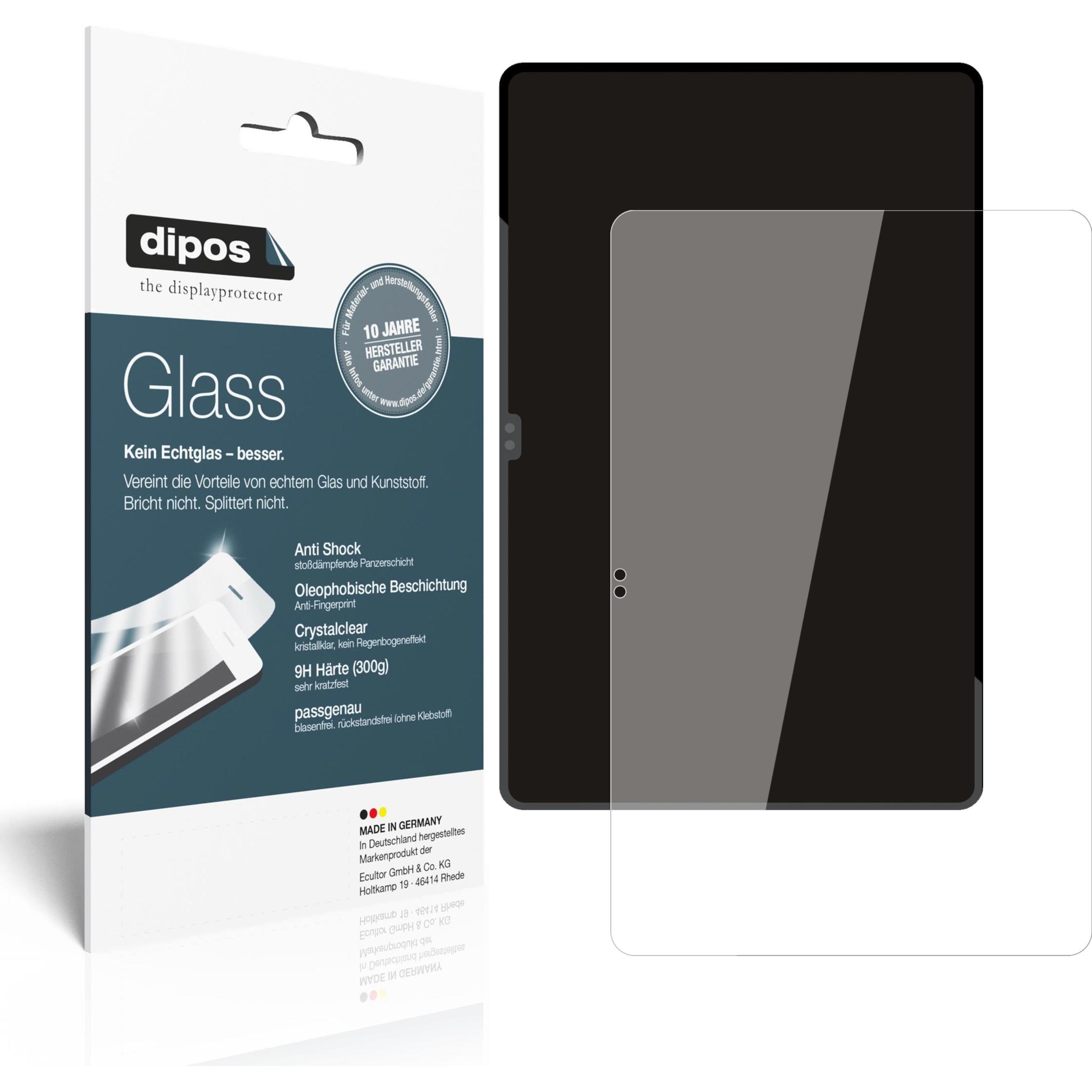 Dipos Displayschutz Anti-Shock (2 Stück, Galaxy Tab S8 Ultra), Tablet Schutzfolie