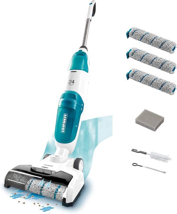 Productafbeelding Leifheit Regulus Aqua PowerVac snoerloze stofzuigerset incl. accessoires (Stofzuigen + dweilen)