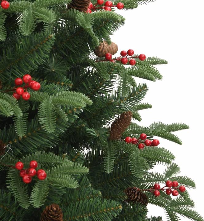 Produktbild vidaXL künstlicher klappbarer Weihnachtsbaum (210 cm)