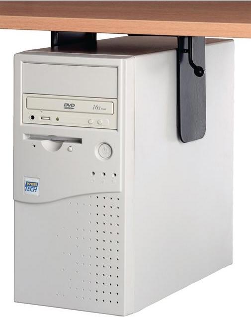 Productafbeelding Twinco CPU-houder binnenbreedte 70-230 mm binnenhoogte 310-555 mm wit geschikt voor alle CPU-kasten (1 Pcs.)