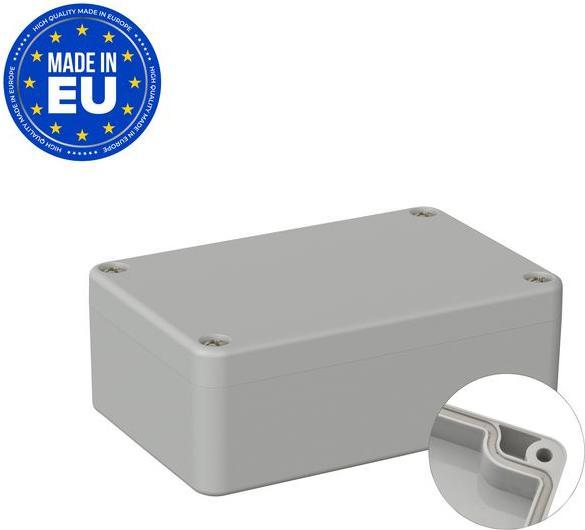 Actual product image RND Components Plastic enclosure Universal 64x98x36.4mm Grey ABS IP66 (Housing)