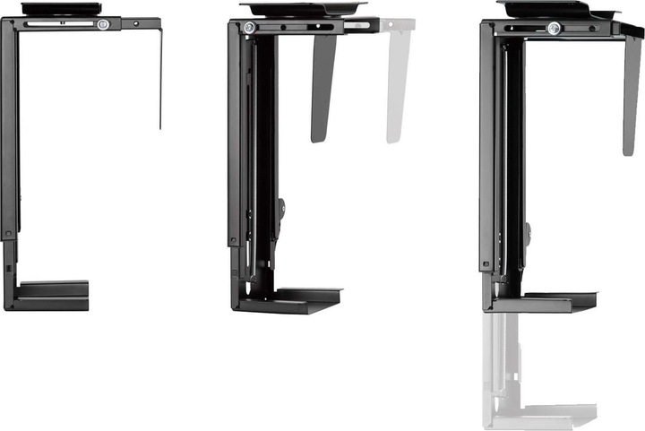 Produktbild Wiltec Untertisch PC-Halterung Stufenlos 360° Schwenkbar Desktop Computer