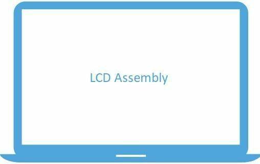 Produktbild CoreParts Display assembly for Macbook