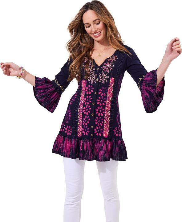 Produktbild Joe Browns Embroidered Button Down Tunic (40)
