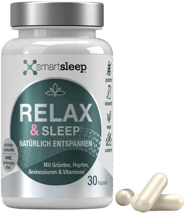 Actual product image Smartsleep Relax & Sleep (1 Piece, Capsules, 60 g)