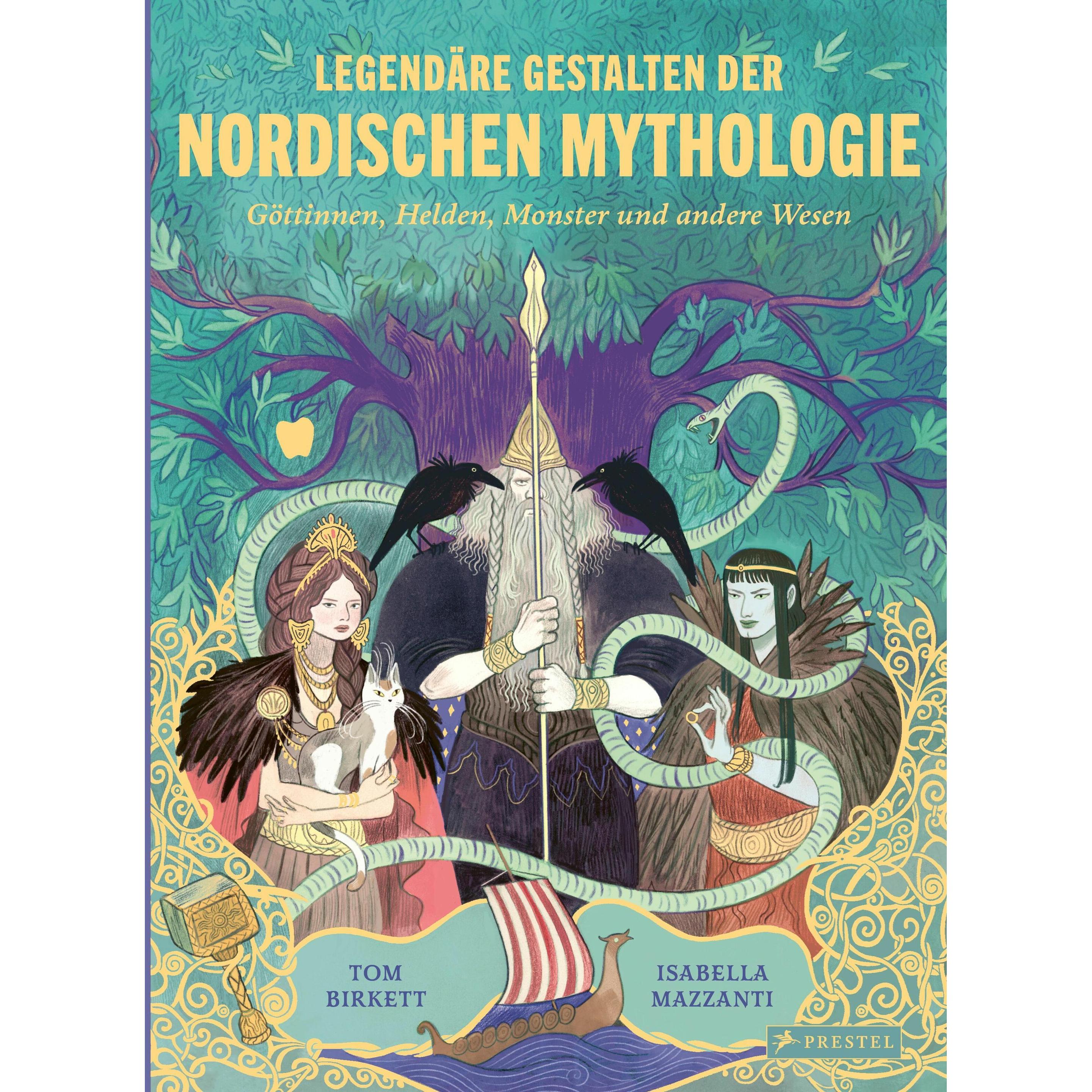 Legendäre Gestalten der nordischen Mythologie, Fachbücher von Tom Birkett, Isabella Mazzanti