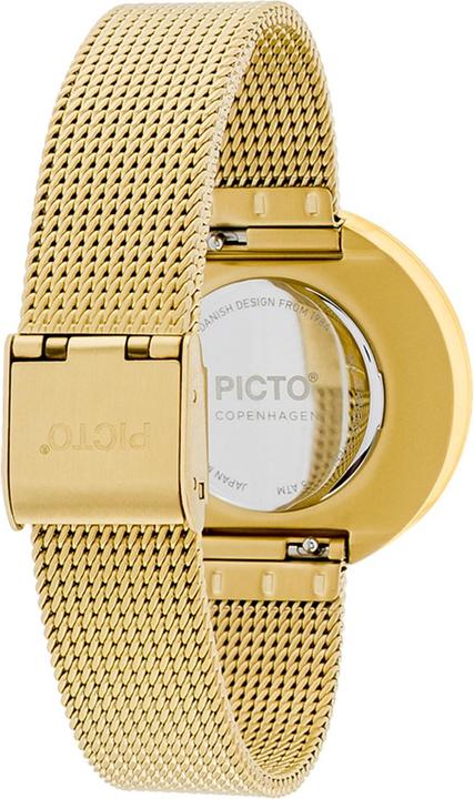 Produktbild Picto 34097-0914G Cinnamon Red Unisex 34mm 5ATM (Analoguhr)