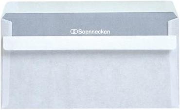 Produktbild Soennecken Briefumschlag Format des Umschlages: DIN lang Masse: 220 x 110 mm (B x H) (DL, 100 x)