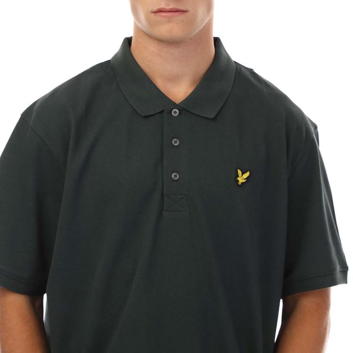 Actual product image Lyle and Scott Mens Plain Polo Shirt (3XL)
