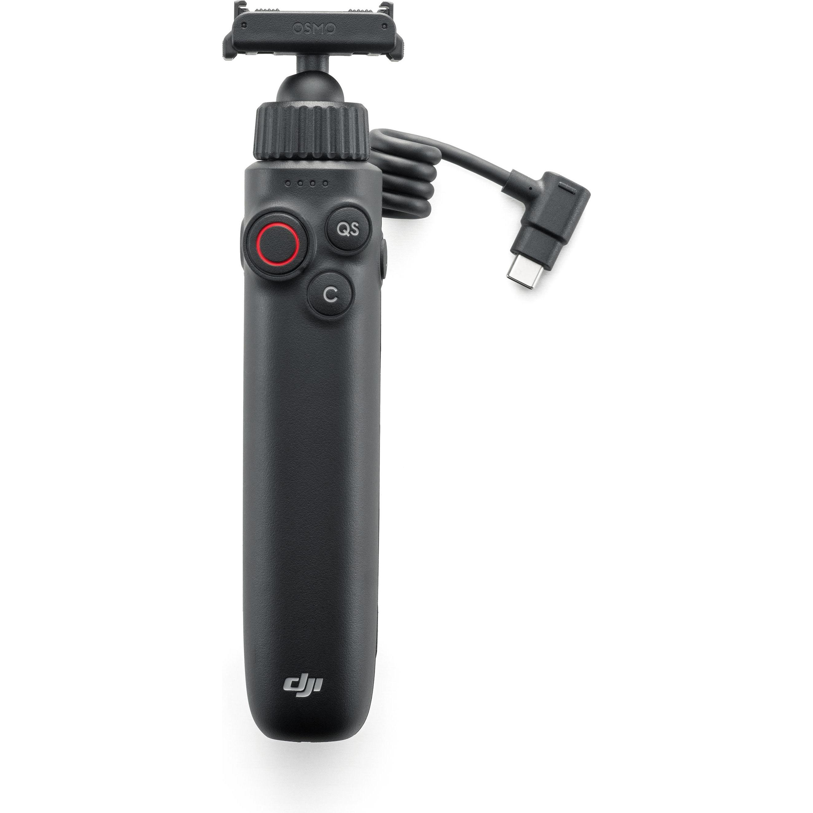 DJI Osmo Action - Dual-Direction Akkugriff, Action Cam Zubehör, Schwarz