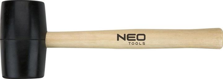 Actual product image Neo Rubber mallet with wooden handle 900g 338mm (25-064) (1016 g)