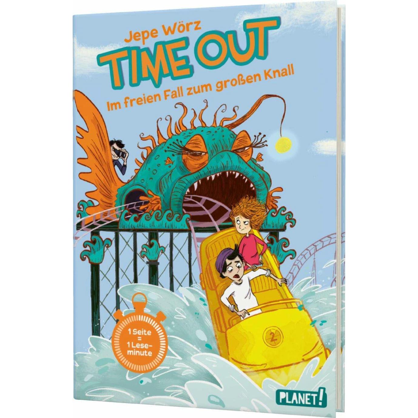 Time out 2: Im freien Fall zum grossen Knall, Kinderbücher von Jepe Wörz, Barbara Fisinger