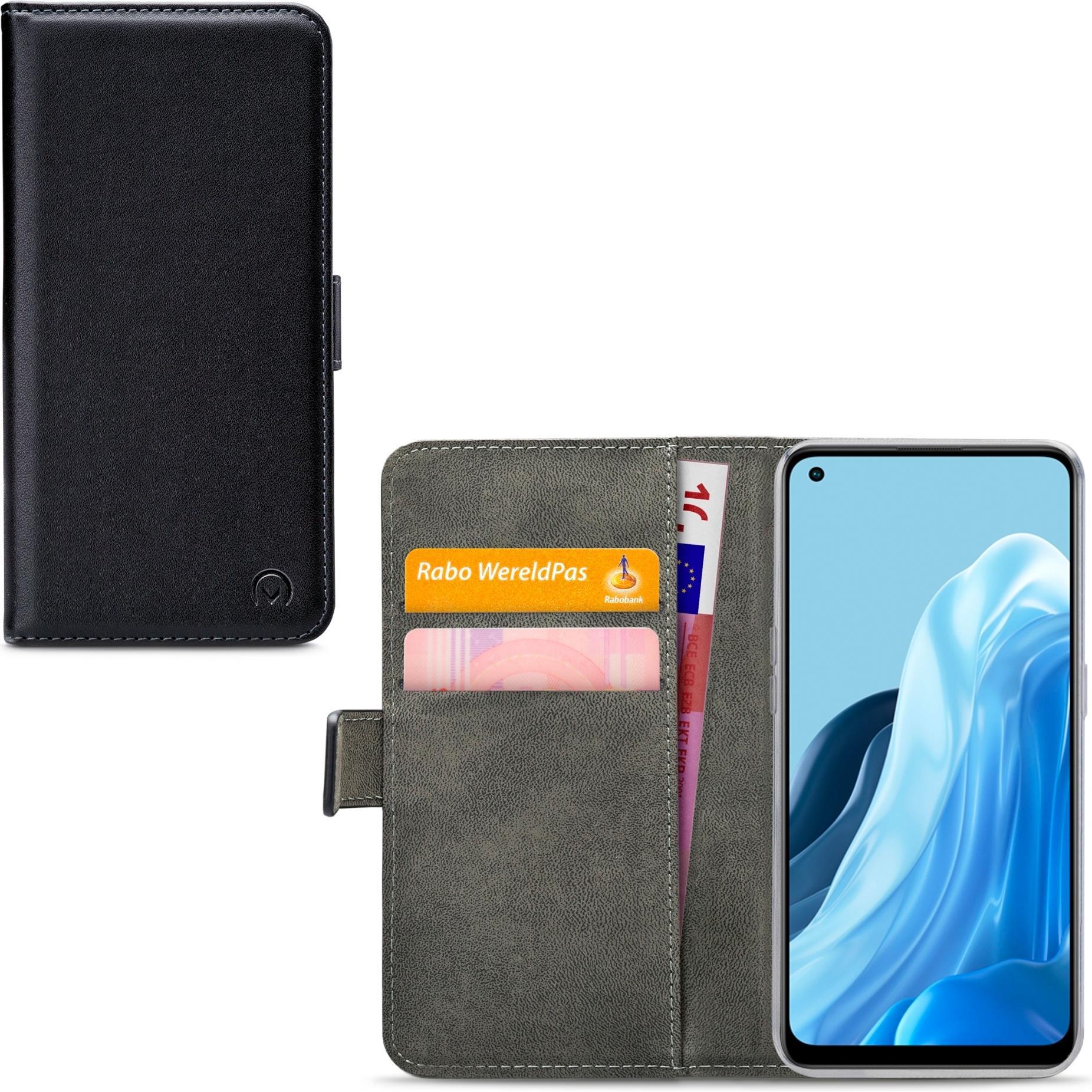 Thumbnail - Mobilize Klassische Gelly-Geldbörse (Oppo Reno 7 Lite), Smartphone Hülle, Schwarz