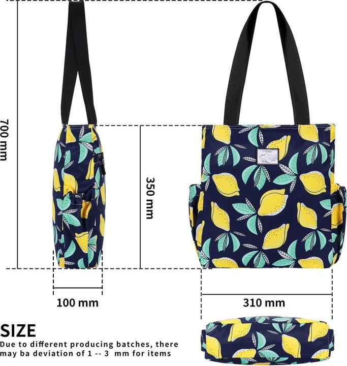 Produktbild Only-Bags.Store Modische Handtasche mit Reissverschluss lässige Umhängetasche Umhängetasche Grosse Einkaufstasche